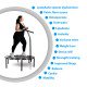 ChangeMe Rebounder with Bungees & Stainless Steel with Foldable Legs for Fitness & Rehab